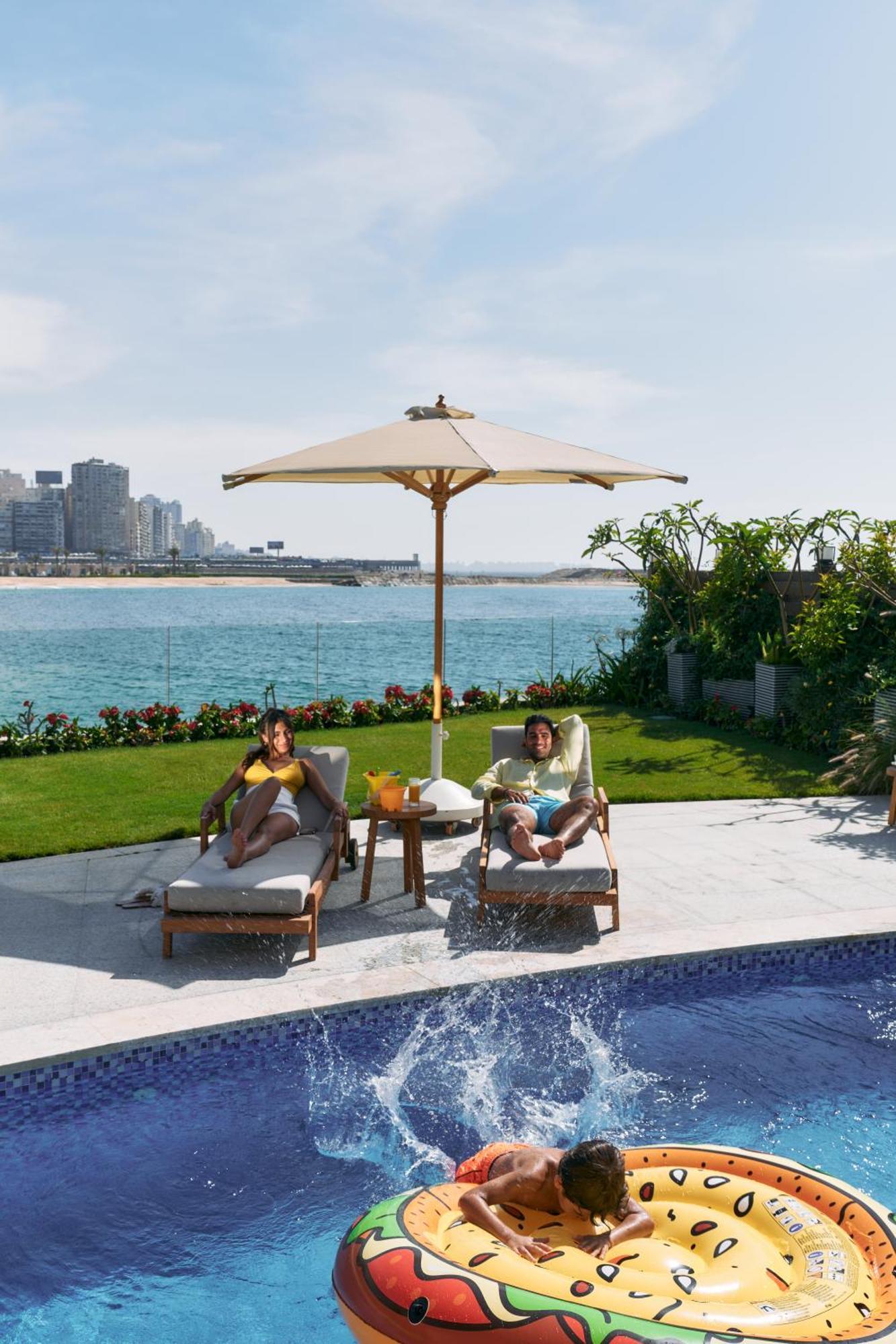 Four Seasons Hotel Alexandria At San Stefano Ngoại thất bức ảnh The View